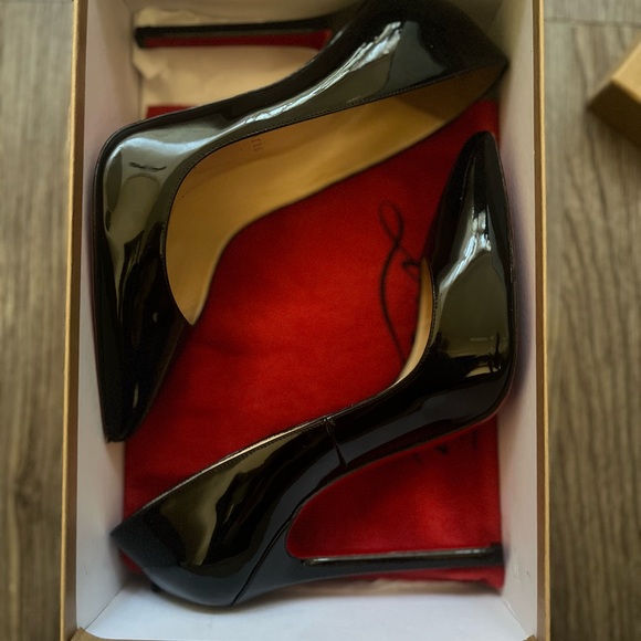 Christian Louboutin Shoes - Christian Louboutin Kate  Black Heels